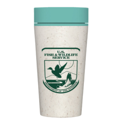 Circular® Recycled Coffee Cup – 12 oz - circularmarinegreen