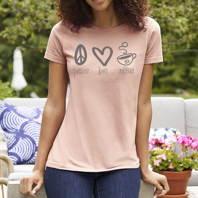 Gildan Softstyle® Women’s CVC T-Shirt - model