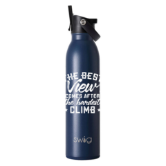 Swig Matte Water Bottle With Flip and Sip Lid – 20 oz - swignavy