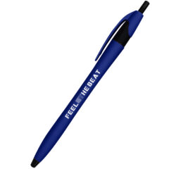 Ellie Rubberized Dart Pen - 10111_ROY_Silkscreen