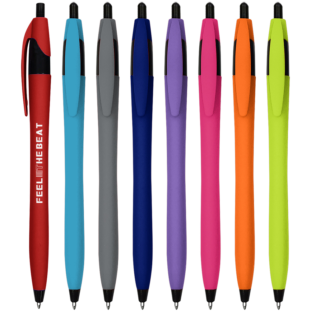 Ellie Rubberized Dart Pen - 10111_group