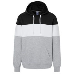 J. America Varsity Fleece Colorblocked Hooded Sweatshirt - 103757_f_fm