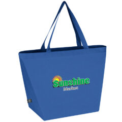 Eco-Friendly Non-Woven Budget Tote Bag with 100% rPET Material - 30000_ROY_Colorbrite