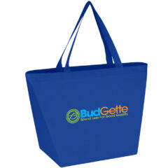 Non-Woven Shopper Tote Bag with Antimicrobial Additive - 30017_ROY_Colorbrite
