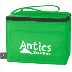 Eco-Friendly Non-Woven Cooler Bag with 100% RPET Material – 6 cans - 35000_GRK_Silkscreen