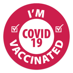 COVID-19 Vaccination Sticker - 596102_Covid-Vaccinated
