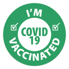 COVID-19 Vaccination Sticker - 596103_Covid-Vaccinated