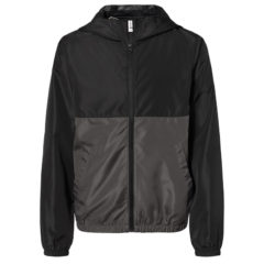 Independent Trading Co. Youth Lightweight Windbreaker Full-Zip Jacket - 77182_f_fl