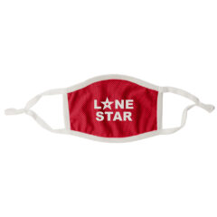 Adjustable 3-Ply Cooling Mask - 99116_WHTRED_Silkscreen