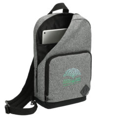 Graphite Deluxe Recycled Sling Backpack - download 2