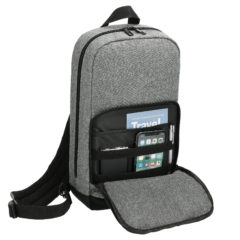 Graphite Deluxe Recycled Sling Backpack - download 3