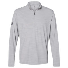 Adidas Lightweight Mélange Quarter-Zip Pullover - grey