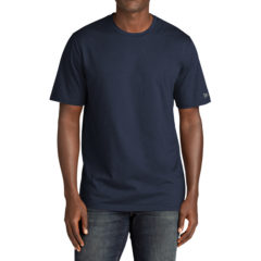 New Era® Tri-Blend Tee - 10865-TrueNavy-1-NEA135TrueNavyModelFront-1200W