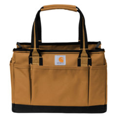 Carhartt® Utility Tote - 10982-CarharttBr-1-CT89121325CarharttBrFlatFront-1200W