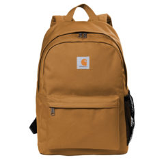 Carhartt® Canvas Backpack - 10983-CarharttBr-1-CT89241804CarharttBrFlatFront-1200W