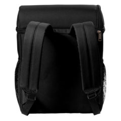 Carhartt® Backpack Cooler – 20 cans - 10992-Black-4-CT89132109BlackFlatBack-1200W