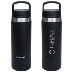 Igloo® Vacuum Insulated Bottle – 24 oz - IglooVacuumInsulatedBottle24black
