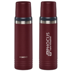Igloo® Vacuum Insulated Flask – 20 oz - IglooVacuumInsulatedFlask20red