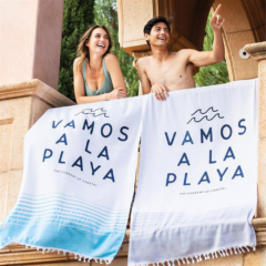 Antalya Terry Peshtemal Beach Towel - antalyagroup