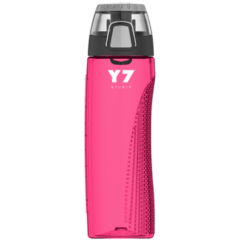 Thermos® Hydration Bottle with Rotating Intake Meter – 24 oz - hydrationbottlepink