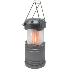 Lumens 2-in-1 Pop Up LED Flame Lantern - lantern