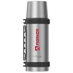 Thermo Café™ by Thermos® Double Wall Stainless Steel Beverage Bottle – 34 oz - thermocafepadprint