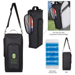 Golf Cooler Bag – 9 cans - 415_BLK_Colorbrite
