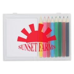 Colored Pencil Art Set in Case – 8 Piece - 461_MULTI_Padprint