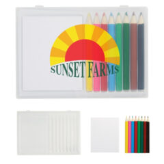 Colored Pencil Art Set in Case – 8 Piece - 461_group