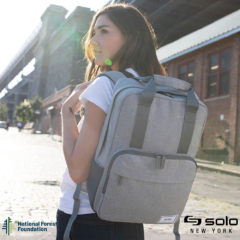 Solo NY® Re:claim Backpack - SoloNYReclaimBackpackinuse