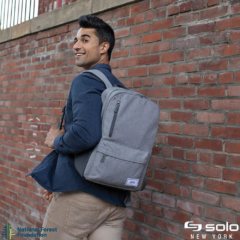 Solo NY® Re:cover Backpack - SoloNYRecoverBackpackinuse
