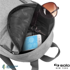 Solo NY® Revive Mini Backpack - SoloNYReviveminibackpackmaincompartmentinuse