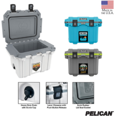 Pelican™ Elite Cooler – 30 quart - pelicanelitecooler30qtgroup