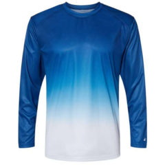 Badger Ombre Long Sleeve T-Shirt - 10