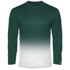 Badger Ombre Long Sleeve T-Shirt - 3