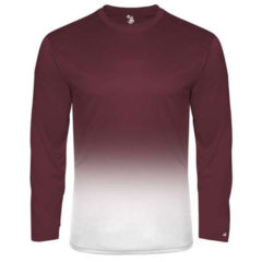 Badger Ombre Long Sleeve T-Shirt - 6