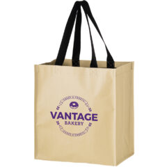Non-Woven Hybrid Tote with Paper Exterior - 81_MACK12_Kraft_Screen