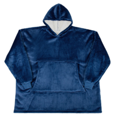 Hoodie Blanket - hoodieblanketcobaltblue
