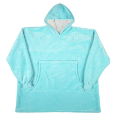 Hoodie Blanket - hoodieblankettiffanygreen