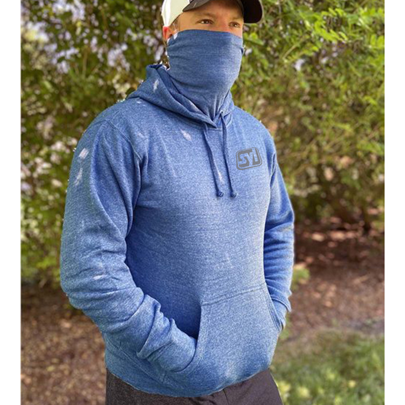 J. America Gaiter Fleece Hooded Sweatshirt - main