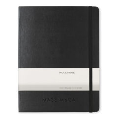 Moleskine® Hard Cover X-Large Double Layout Notebook - moleskine-hard-cover-x-large-double-layout-notebook-black-100868-001