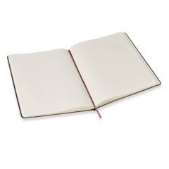 Moleskine® Hard Cover X-Large Double Layout Notebook - moleskine-hard-cover-x-large-double-layout-notebook-black-100868-001-alternate-2