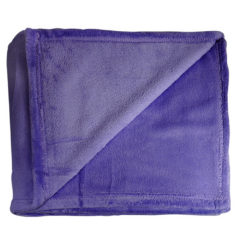Plush Blanket - plushblanketlavenderpurple