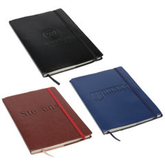 Conclave Refillable Leatherette Journal – 5-3/4″ x 8-1/2″ - wof-cr18