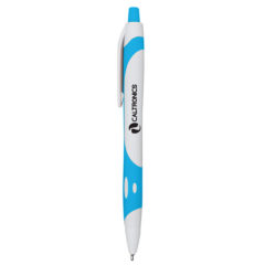 Maverick Sleek Write Pen - 10114_WHTBLL_Silkscreen