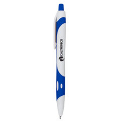 Maverick Sleek Write Pen - 10114_WHTROY_Silkscreen