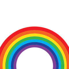 Pride Heart-Shaped Computer Mouse Pad - 203