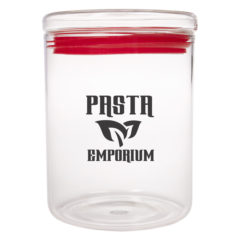 Fresh Prep Glass Container with Lid – 26 oz - 2250_RED_Silkscreen