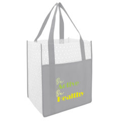 Boutique Non-Woven Shopper Tote Bag - 30020_GRA_Colorbrite