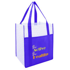 Boutique Non-Woven Shopper Tote Bag - 30020_ROY_Colorbrite